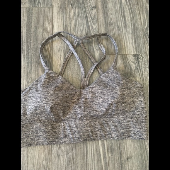 JoyLab gray Sports workout yoga Bra. Size Large - Picture 3 of 6